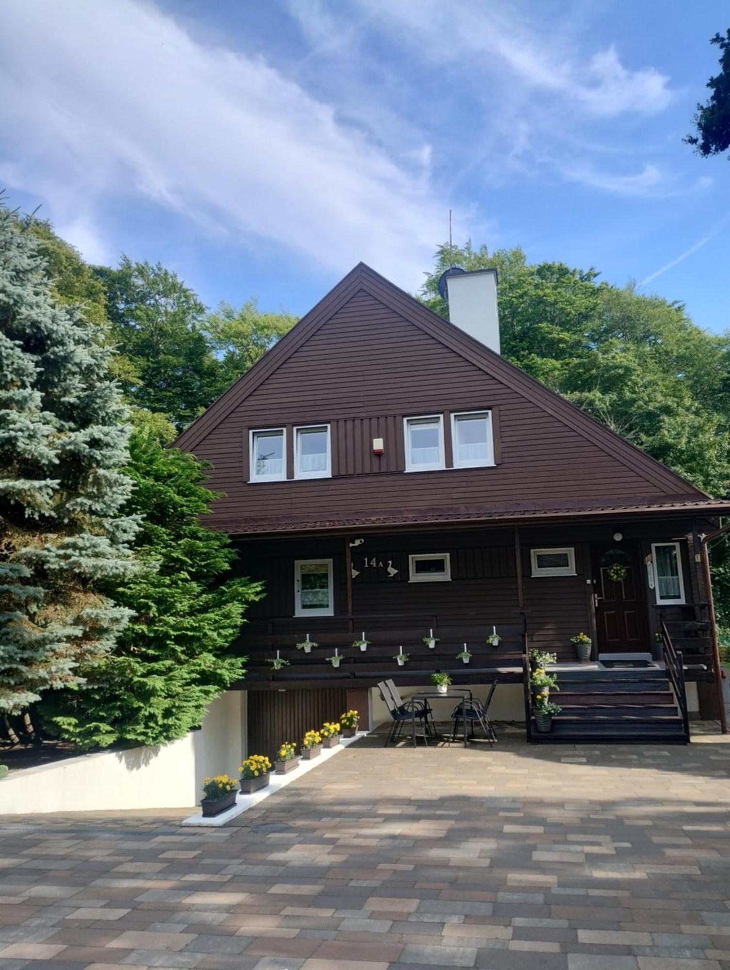 Bukowe Zacisze Apartment Gąski Cameră foto